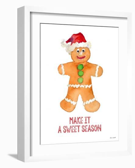 Holiday Gingerbread Man I-Lanie Loreth-Framed Art Print