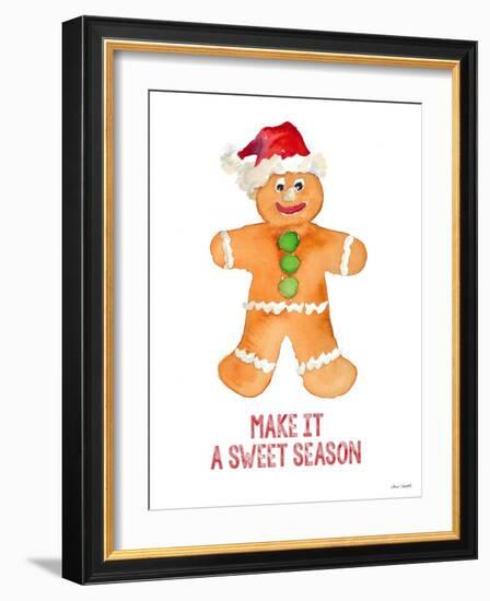 Holiday Gingerbread Man I-Lanie Loreth-Framed Art Print