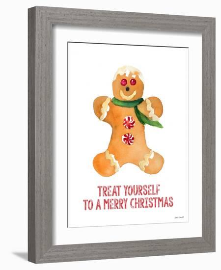 Holiday Gingerbread Man II-Lanie Loreth-Framed Art Print