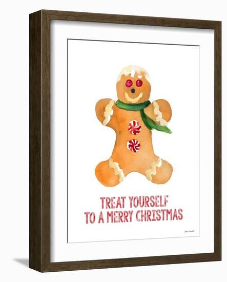 Holiday Gingerbread Man II-Lanie Loreth-Framed Art Print