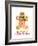 Holiday Gingerbread Man II-Lanie Loreth-Framed Art Print