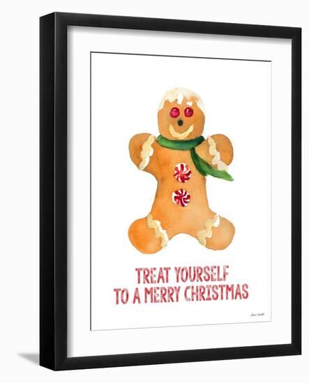 Holiday Gingerbread Man II-Lanie Loreth-Framed Art Print