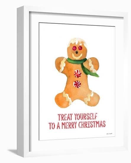 Holiday Gingerbread Man II-Lanie Loreth-Framed Art Print