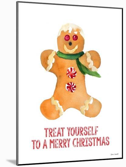 Holiday Gingerbread Man II-Lanie Loreth-Mounted Art Print