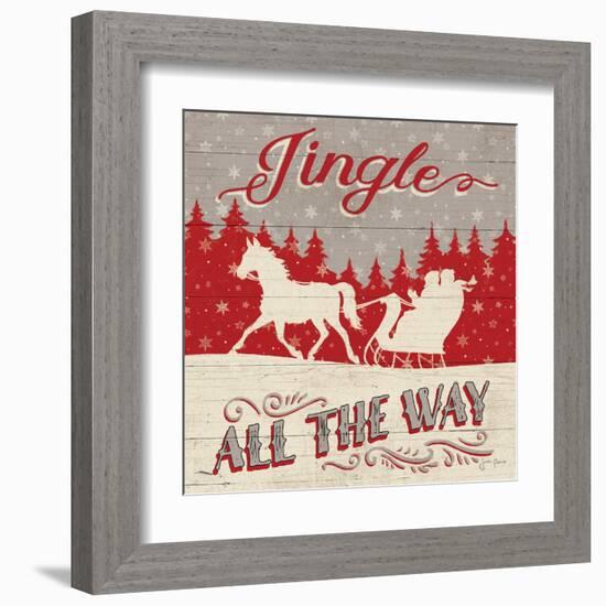 Holiday in the Woods I-Janelle Penner-Framed Art Print