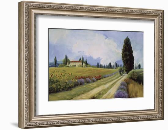 Holiday in Tuscany-Hawley-Framed Giclee Print