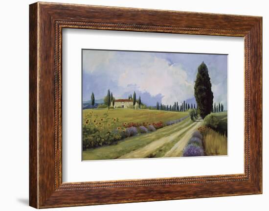 Holiday in Tuscany-Hawley-Framed Giclee Print