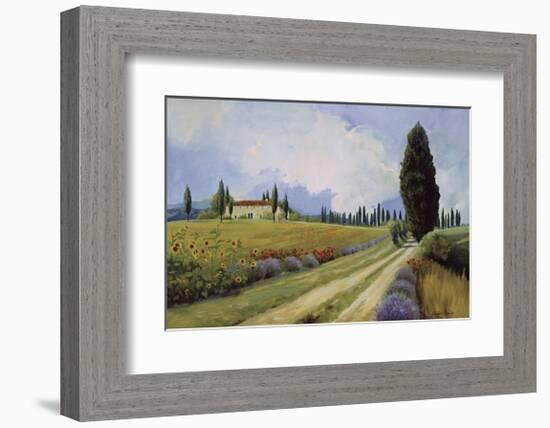 Holiday in Tuscany-Hawley-Framed Giclee Print