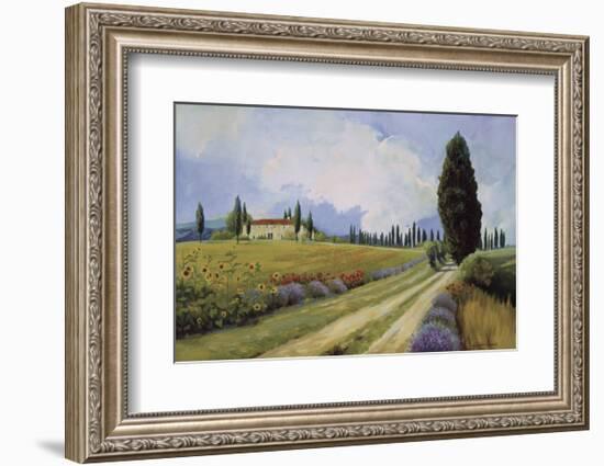 Holiday in Tuscany-Carolyne Hawley-Framed Art Print