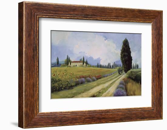 Holiday in Tuscany-Carolyne Hawley-Framed Art Print