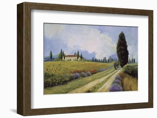 Holiday in Tuscany-Carolyne Hawley-Framed Art Print