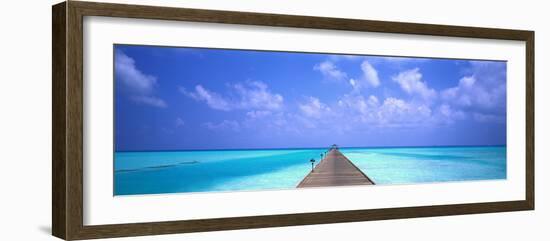 Holiday Island Maldives-null-Framed Photographic Print