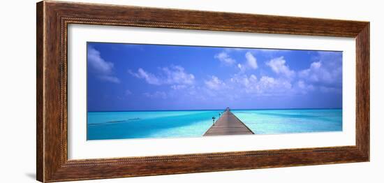 Holiday Island Maldives-null-Framed Photographic Print