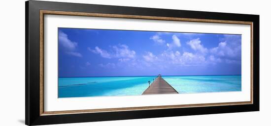 Holiday Island Maldives-null-Framed Photographic Print