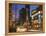 Holiday Lights on North Michigan Avenue, Chicago, Illinois, USA-Alan Klehr-Framed Premier Image Canvas