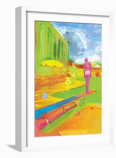 Holiday Maker; 2016-David McConochie-Framed Giclee Print