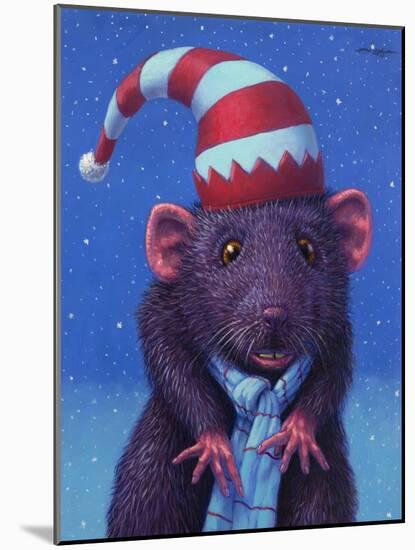 Holiday Mouse-James W. Johnson-Mounted Giclee Print