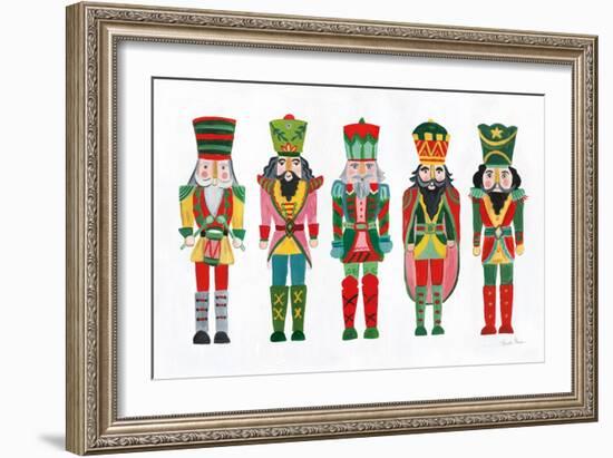 Holiday Nutcrackers I-Farida Zaman-Framed Art Print