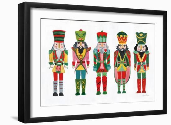 Holiday Nutcrackers I-Farida Zaman-Framed Art Print