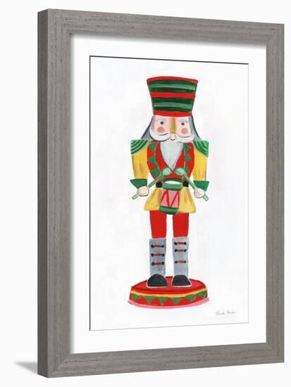 Holiday Nutcrackers III-Farida Zaman-Framed Art Print