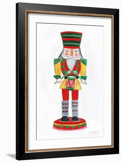 Holiday Nutcrackers III-Farida Zaman-Framed Art Print