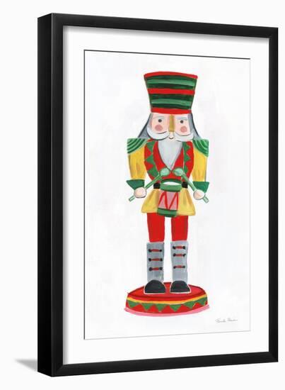 Holiday Nutcrackers III-Farida Zaman-Framed Art Print