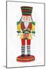 Holiday Nutcrackers III-Farida Zaman-Mounted Art Print