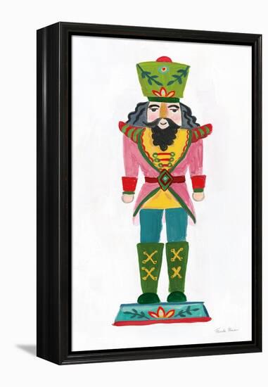 Holiday Nutcrackers IV-Farida Zaman-Framed Stretched Canvas