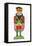 Holiday Nutcrackers VI-Farida Zaman-Framed Stretched Canvas