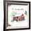 Holiday on the Farm IV Merry Christmas-Anne Tavoletti-Framed Art Print