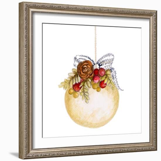 Holiday Ornament II-Janice Gaynor-Framed Photographic Print