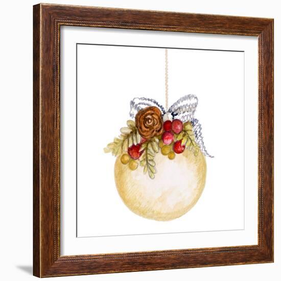 Holiday Ornament II-Janice Gaynor-Framed Photographic Print