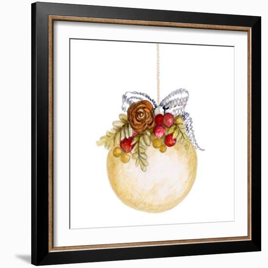 Holiday Ornament II-Janice Gaynor-Framed Photographic Print