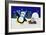 Holiday Penguin-Betz White-Framed Art Print