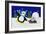 Holiday Penguin-Betz White-Framed Art Print