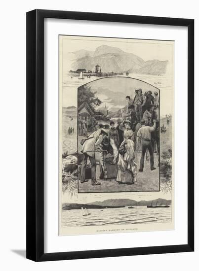 Holiday Rambles in Scotland-Alfred Edward Emslie-Framed Giclee Print