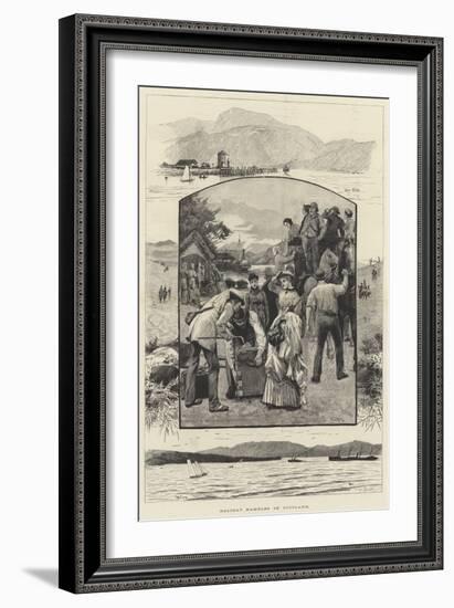 Holiday Rambles in Scotland-Alfred Edward Emslie-Framed Giclee Print