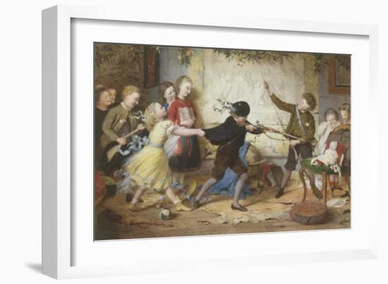 Holiday Riots Or the Muckley Children at Play, c.1869-William Jabez Muckley-Framed Giclee Print