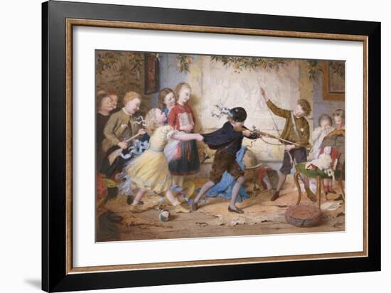 Holiday Riots or the Muckley Children at Play-William Jabez Muckley-Framed Giclee Print