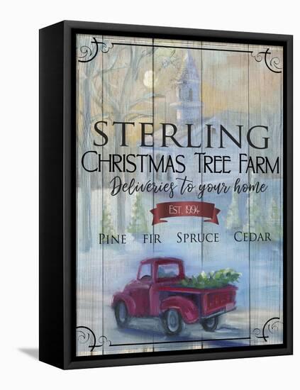 Holiday Sign-Marnie Bourque-Framed Premier Image Canvas