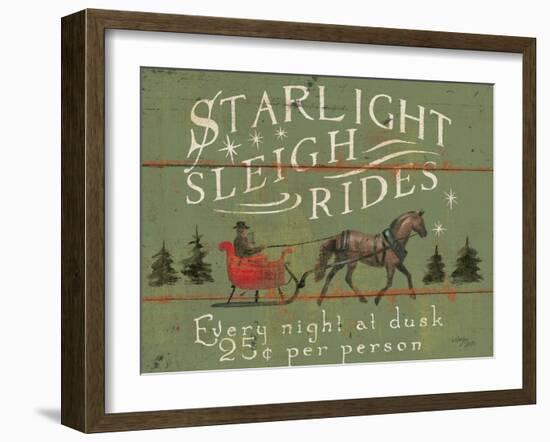 Holiday Signs II-Wellington Studio-Framed Art Print