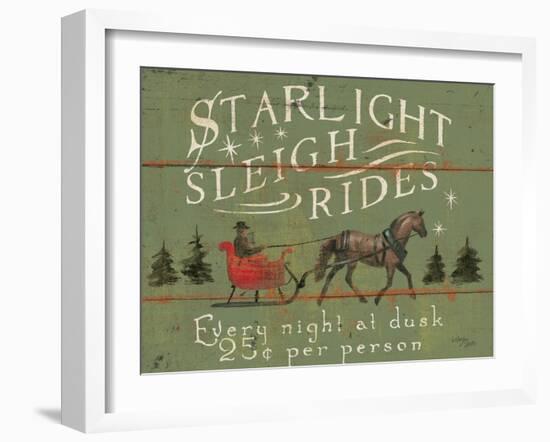 Holiday Signs II-Wellington Studio-Framed Art Print