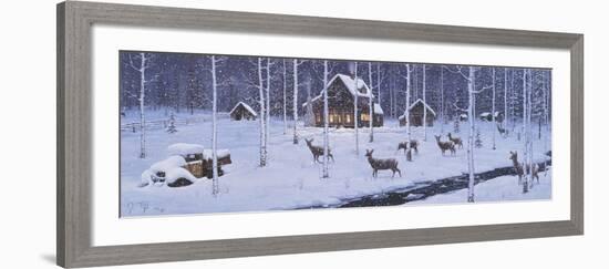 Holiday Silence-Jeff Tift-Framed Giclee Print