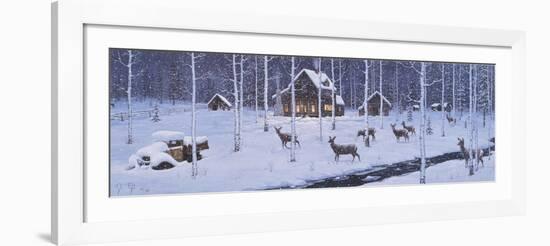 Holiday Silence-Jeff Tift-Framed Giclee Print