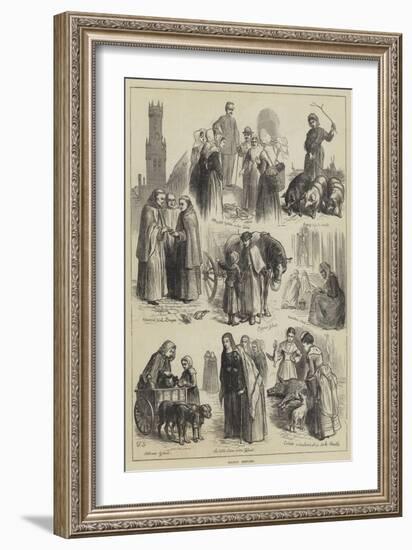 Holiday Sketches-Ebenezer Newman Downard-Framed Giclee Print