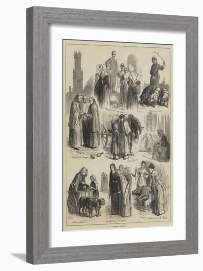 Holiday Sketches-Ebenezer Newman Downard-Framed Giclee Print