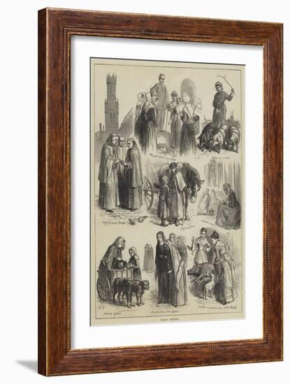 Holiday Sketches-Ebenezer Newman Downard-Framed Giclee Print