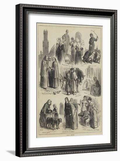 Holiday Sketches-Ebenezer Newman Downard-Framed Giclee Print