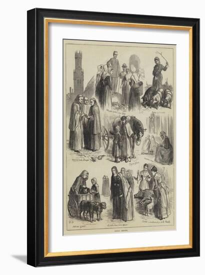 Holiday Sketches-Ebenezer Newman Downard-Framed Giclee Print