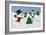 Holiday Snowman-Betz White-Framed Art Print